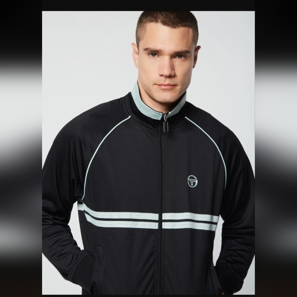 Spazio Dallas Track Jacket- Black Beauty sold by Sergio Tacchini - Picture 3 of 6
